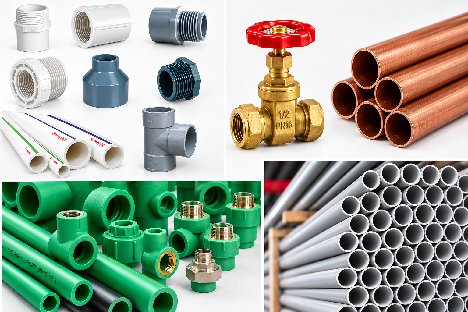 Plumbing materials